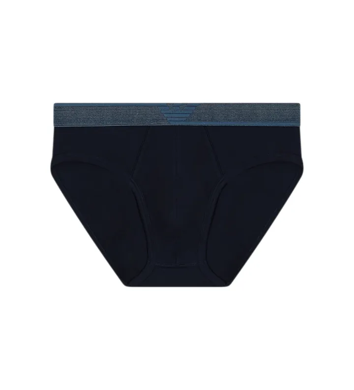 Emporio Armani para hombre. EM000233_AF18895 Slip Stretch Piquet marino (L), Homewear, Modal