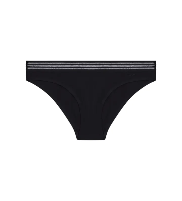 Emporio Armani para mujer. EW001841_AF19029 Braguita Fabric negro (L), Homewear, Algodón