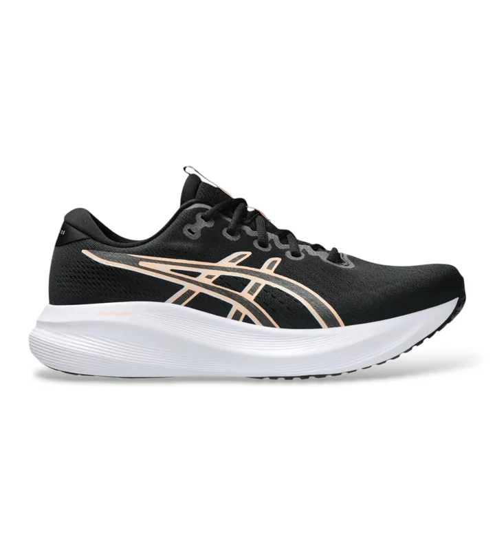 Asics para hombre. 1011C080 Zapatillas GEL-Excite 11 negro (40.5), Tela, Plano, Cordones, Casual, Deportivo