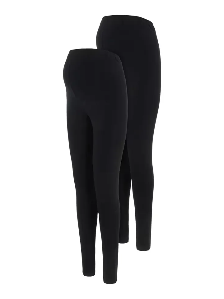 MAMALICIOUS Leggings 'MLEMMA' negro
