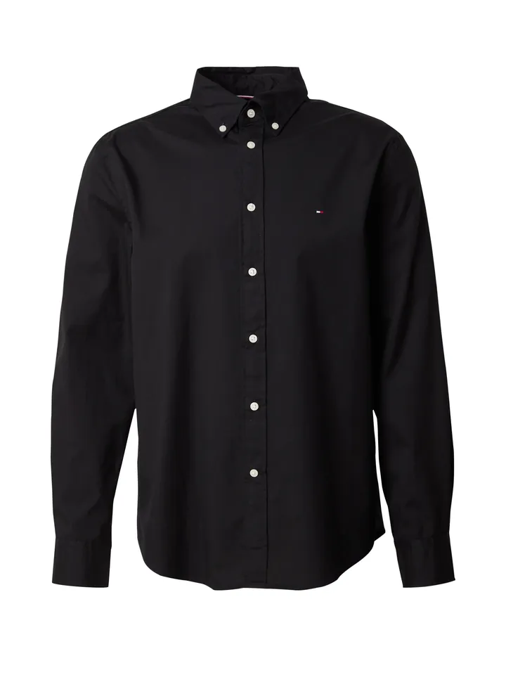TOMMY HILFIGER Camisa 'Flex' rojo / negro / blanco