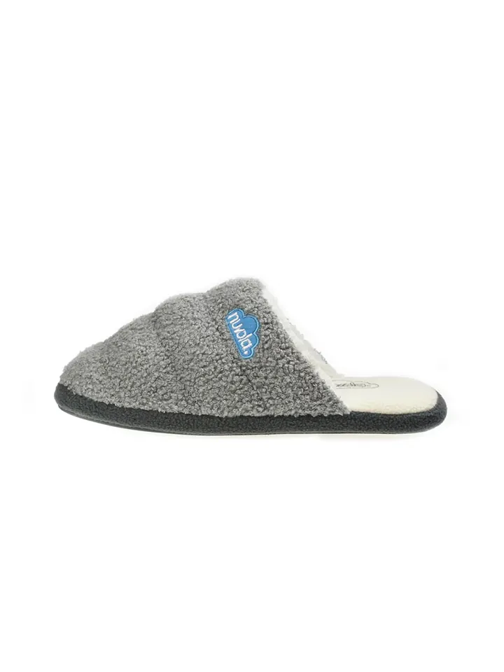 Nuvola. Zapatillas de casa 'Zueco Sheep'  gris