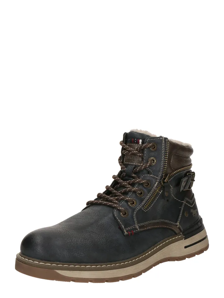 MUSTANG Botas con cordones navy