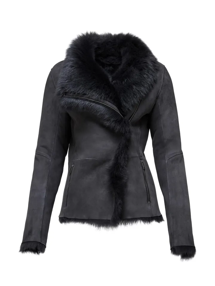 V S P Chaqueta de invierno 'Adila'  gris oscuro