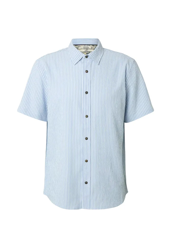INDICODE JEANS Camisa 'Bimme'  azul / azul pastel
