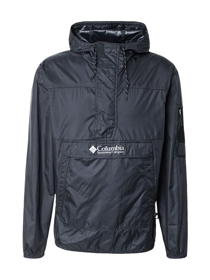 COLUMBIA Chaqueta de montaña 'Challenger™ II' negro / blanco