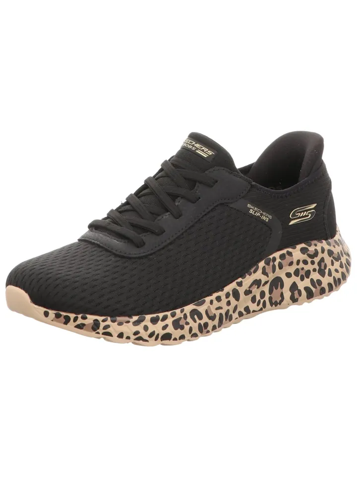 SKECHERS Zapatillas deportivas bajas 'Slipper Damen 117246 BLK Textil in schwarz' negro