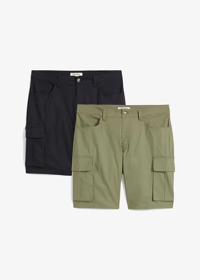 Bermudas tipo cargo (2 unidades)