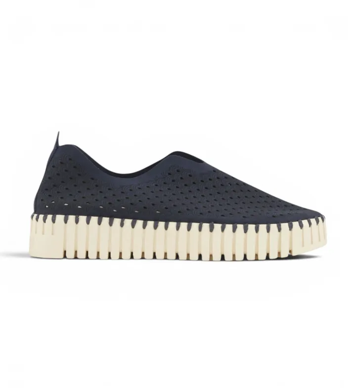 Ilse Jacobsen para mujer. TULIP3373 Zapatillas Tulip marino (38), Plano, Ninguno, Casual
