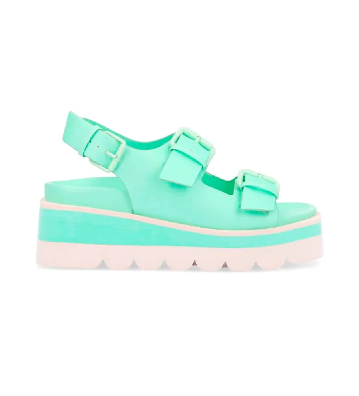 NO NAME para mujer. MNLJSF0 Sandalias July buckle turquesa (36), 3 a 5cm, Hebilla, Casual
