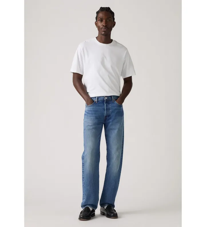 Levi's para hombre. 00501-3739 Jeans 501 Original azul (29/32), Casual, Algodón, Denim