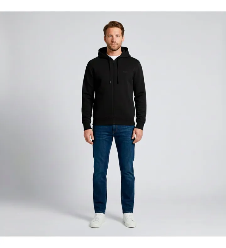 BOSS para hombre. 50555495 Sudadera Saggy negro (L), Casual, Algodón