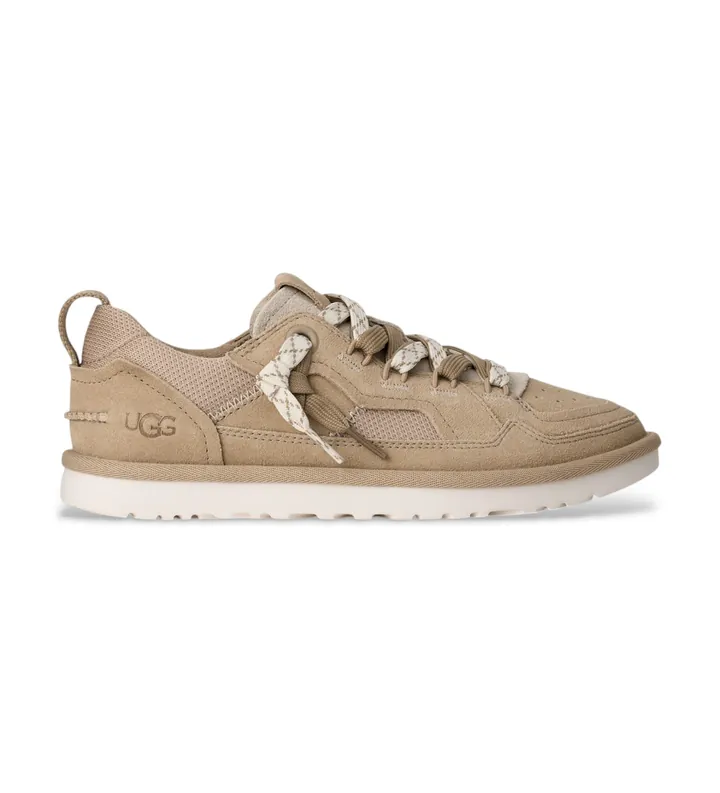UGG para mujer. 1175301 Zapatillas de piel Minimel beige (36), Plano, Ante, Cordones, Casual