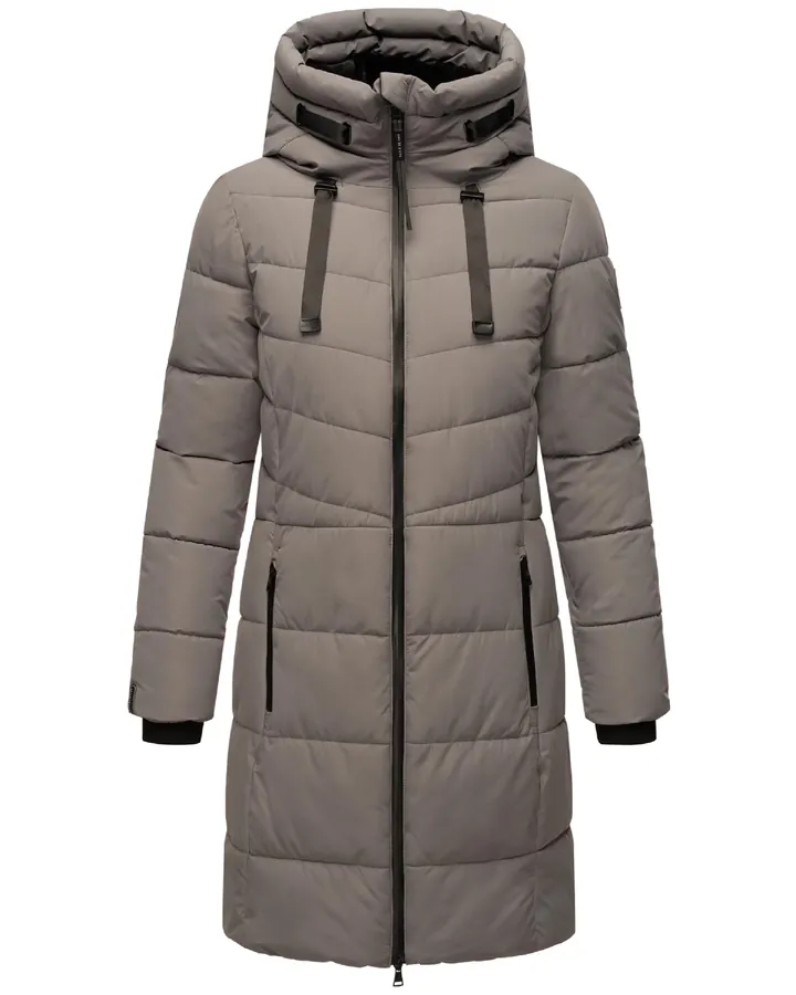 MARIKOO Abrigo de invierno 'Natsukoo XVI' taupe