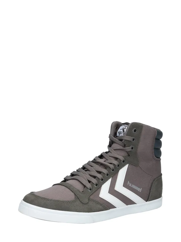 Hummel Calzado deportivo 'Stadil'  gris humo / gris oscuro / blanco