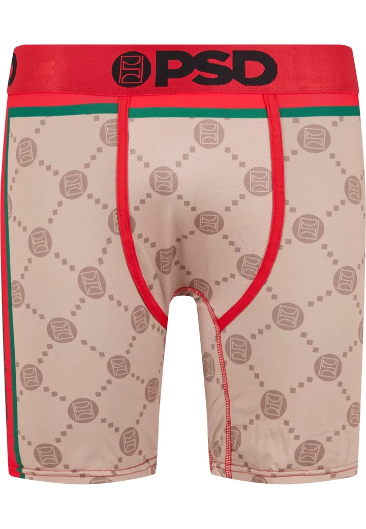 PSD Calzoncillo boxer beige / verde / rojo / negro