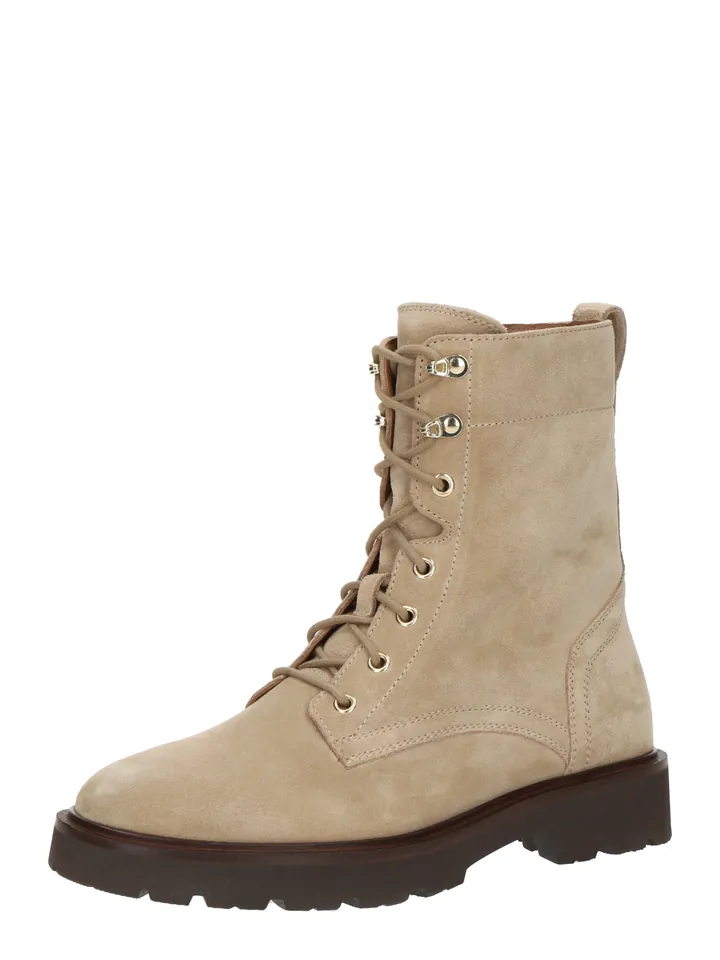 GEOX Botines con cordones 'D Norize'  beige