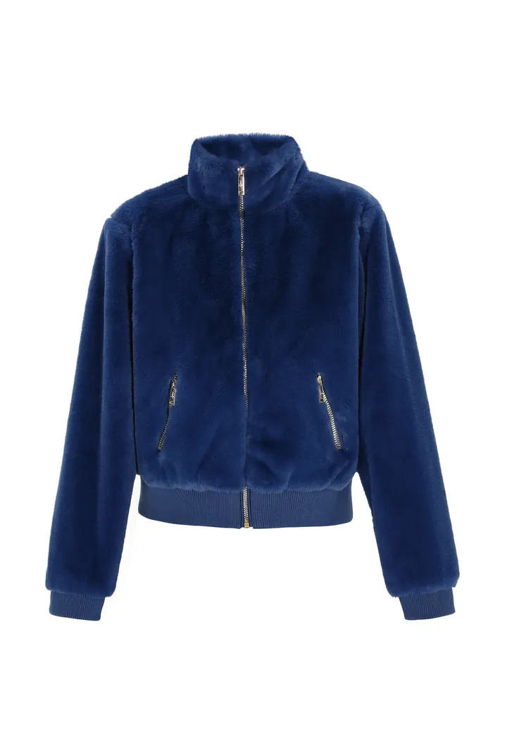 faina Chaqueta de entretiempo 'Fashion Look' azul