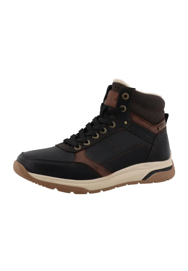 ROMIKA Botas con cordones marrón / negro