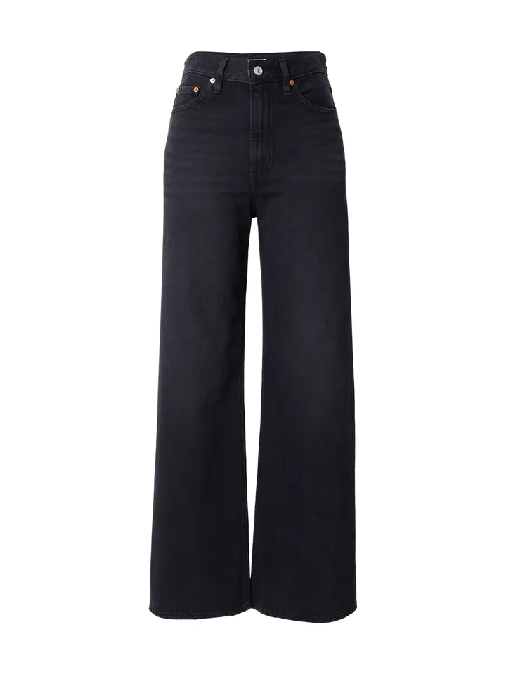 LEVI'S ® Vaquero 'Ribcage Wide Leg Jeans'  negro denim