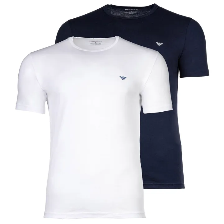 Emporio Armani Camiseta azul / azul oscuro