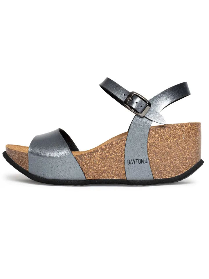 Bayton Sandalias 'Maya'  gris plateado