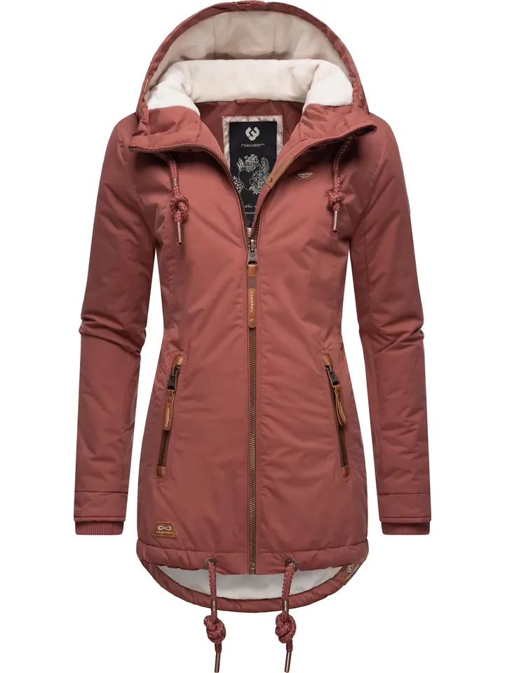 Ragwear Chaqueta de invierno 'Zuzka' marrón rojizo