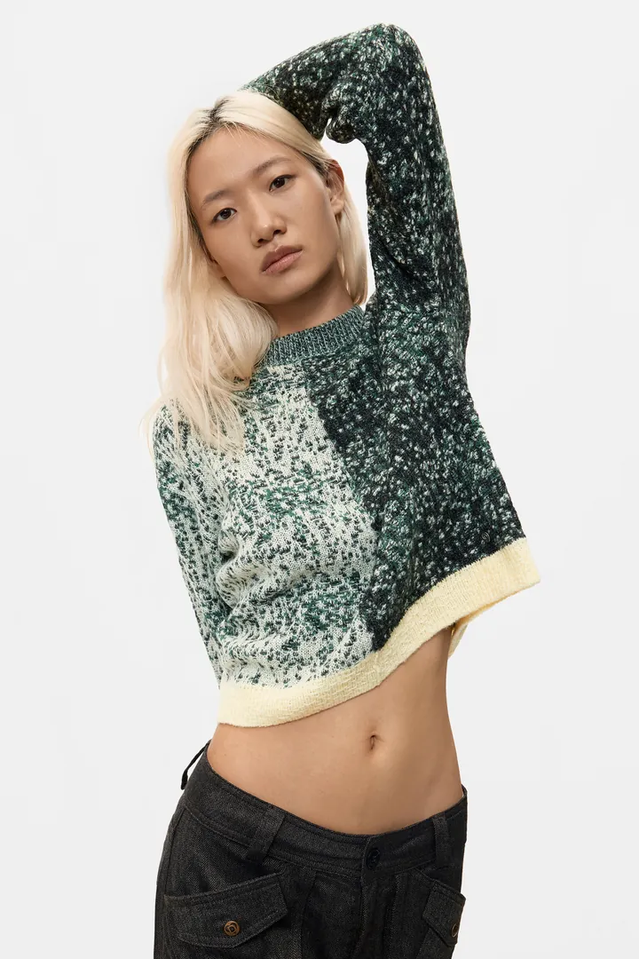 Desigual, Jersey Punto Grueso, Mujer, Verde, L