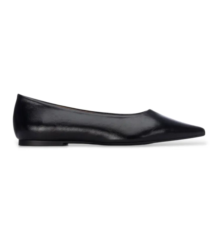 Xti para mujer. 14640001-NEGRO Bailarinas 146400 negro (36), Piel, Plano, Ninguno, Casual