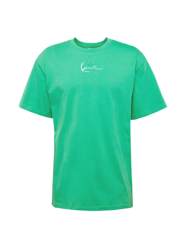 Karl Kani Camiseta verde hierba / blanco