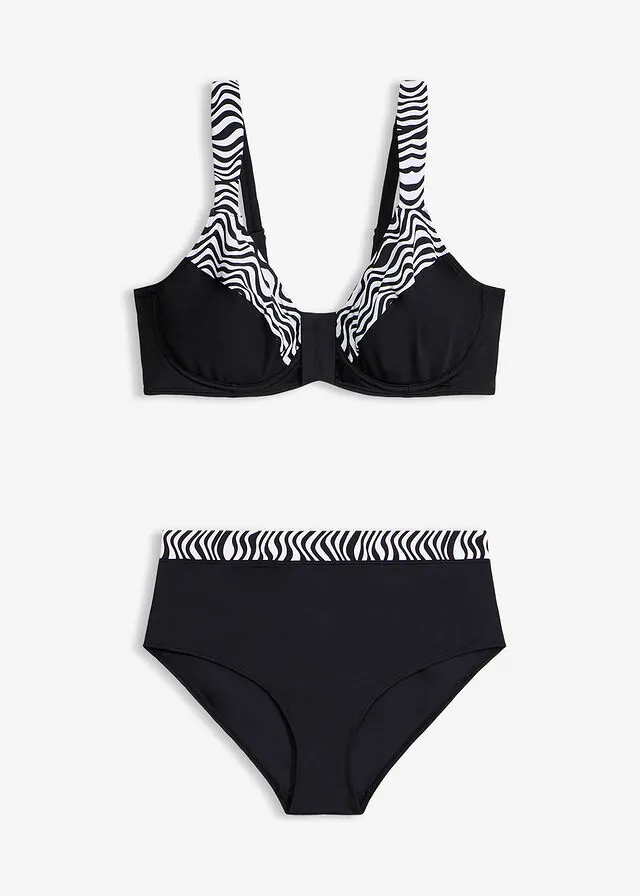 Bikini reductor con tirantes acolchados (2 piezas)