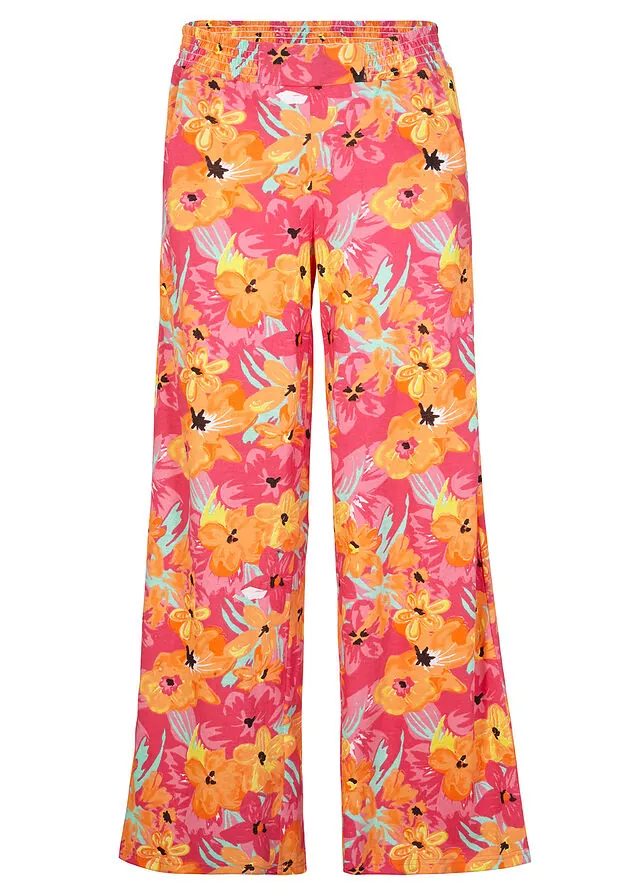 Pantalón Palazzo de punto de mezcla de viscosa