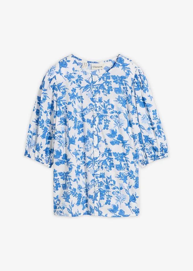 Blusa de algodón puro