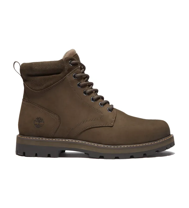 Timberland para hombre. TB0A69UHW071 Botas de Piel impermeables Britton Road marrón (40), Plano, Cordones, Casual
