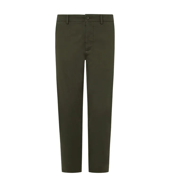 Pepe Jeans para hombre. PM211655 Pantalón Slim Chino Twill verde (36), Casual, Algodón