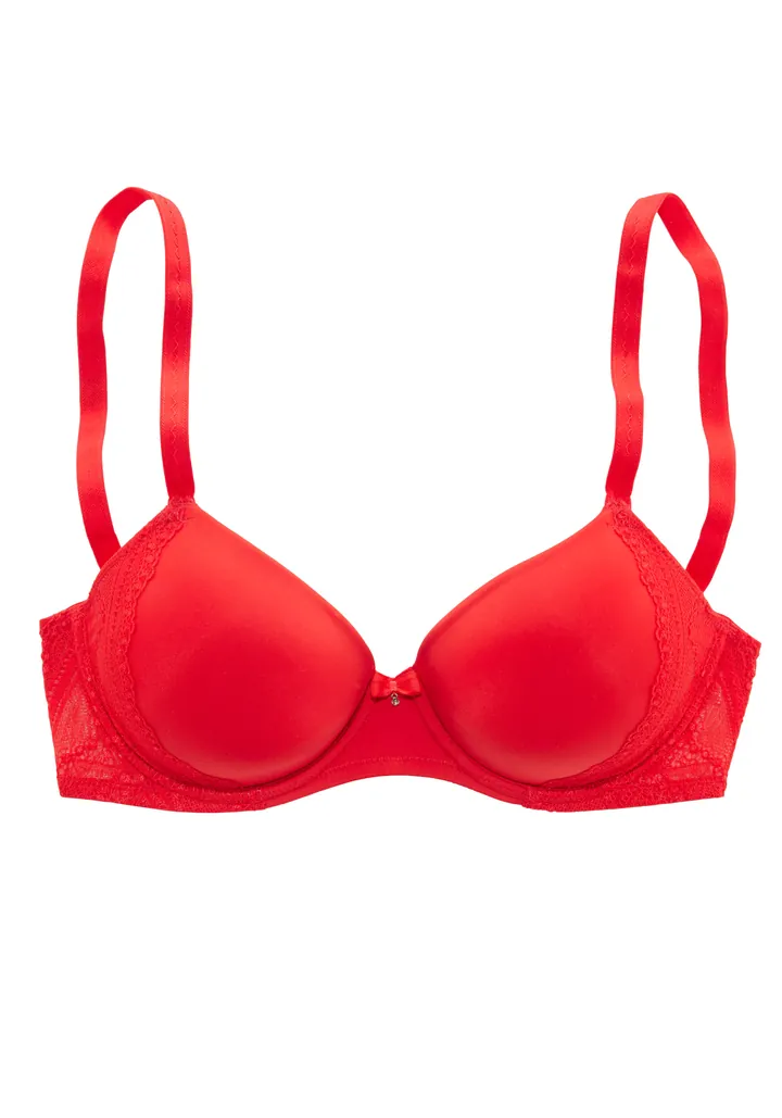 LASCANA Sujetador rojo vivo