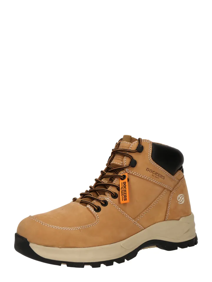 Dockers by Gerli Botas con cordones marrón / marrón claro
