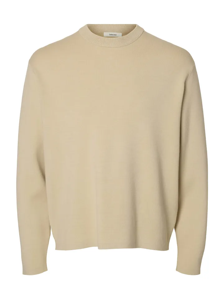 SELECTED Jersey 'SLHTeller'  beige