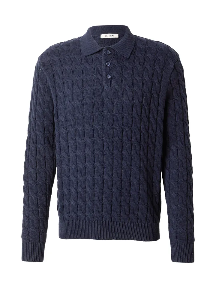 Only & Sons Jersey 'KICKER'  navy