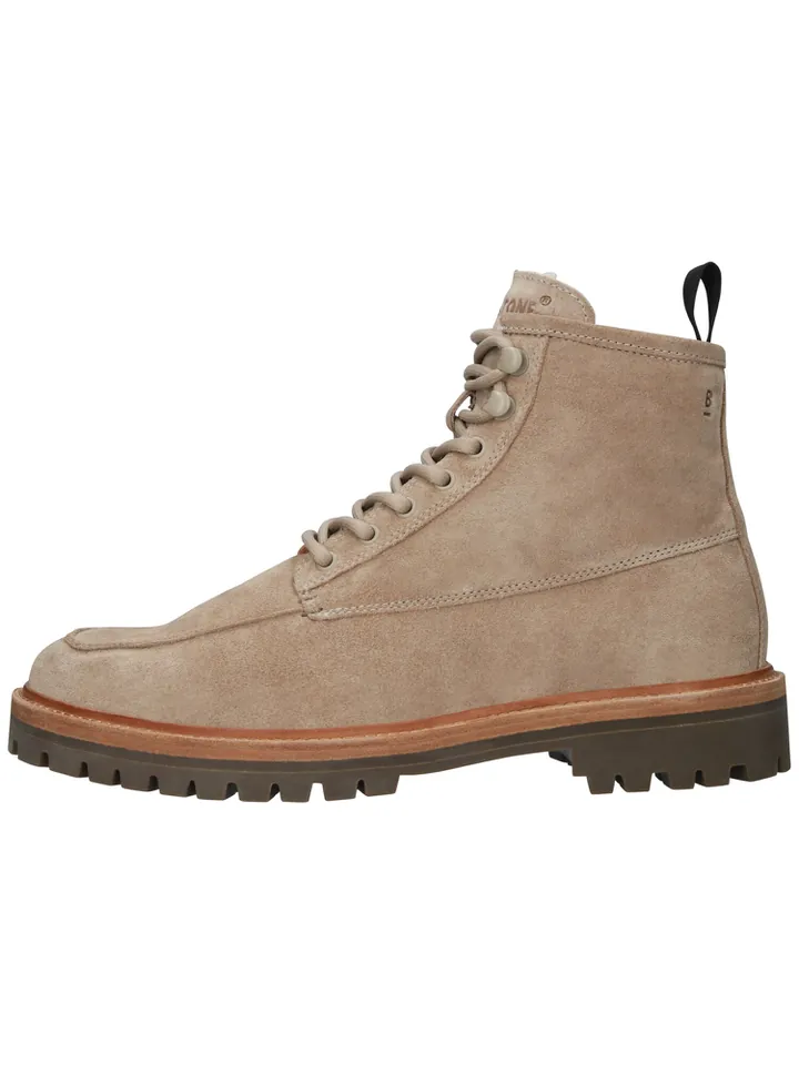 BLACKSTONE Botas con cordones 'Gastown Boaz CG164' beige