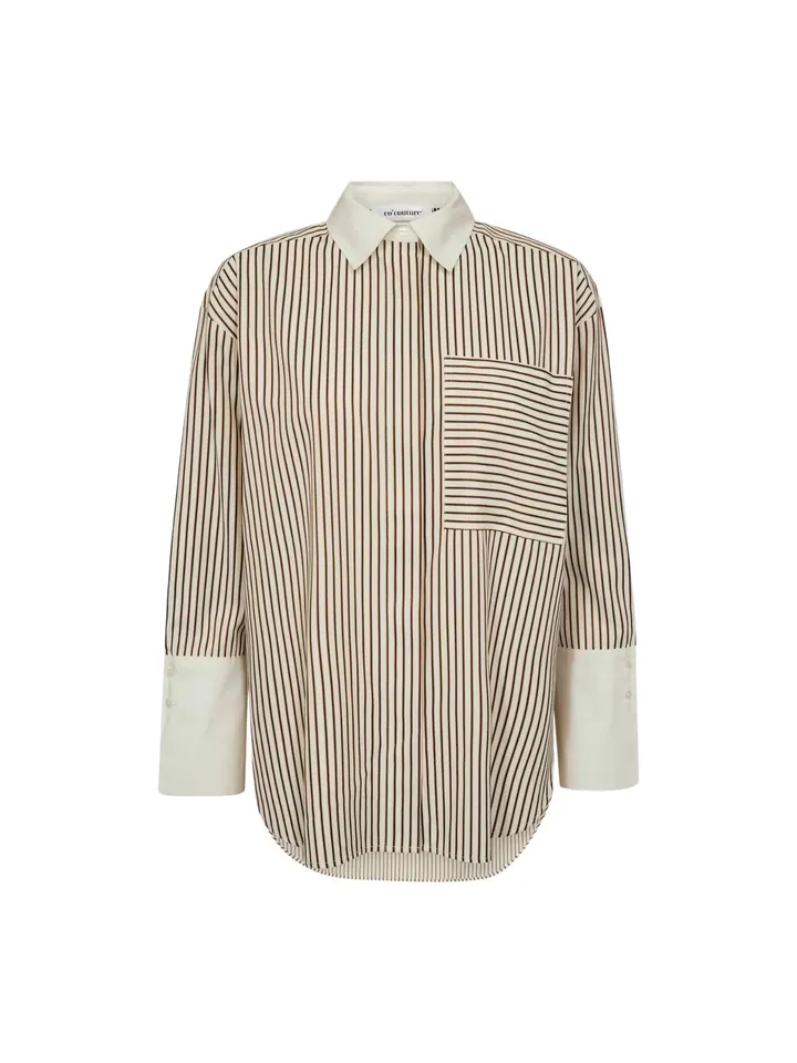 co'couture Blusa ' AvaraCC ' marrón