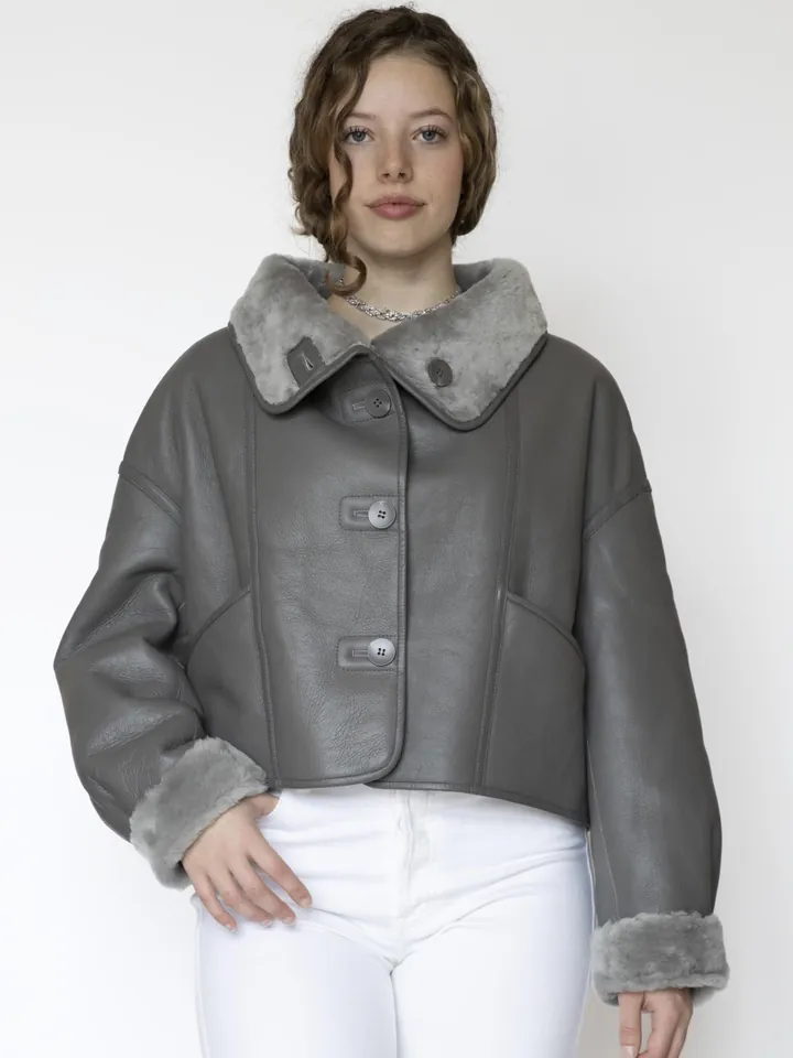 Just things we like Chaqueta de invierno gris