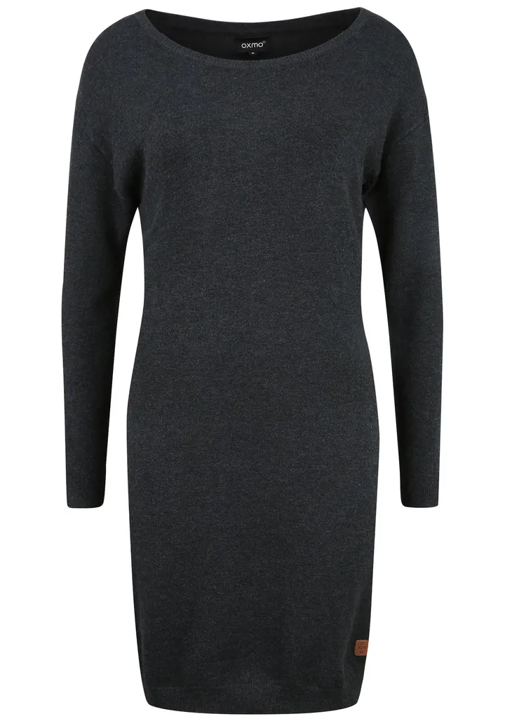 Oxmo Vestido de punto 'Ella' gris