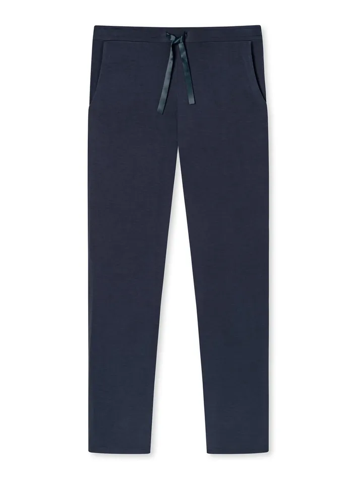 SCHIESSER Pantalón de pijama 'Mix+Relax' marino