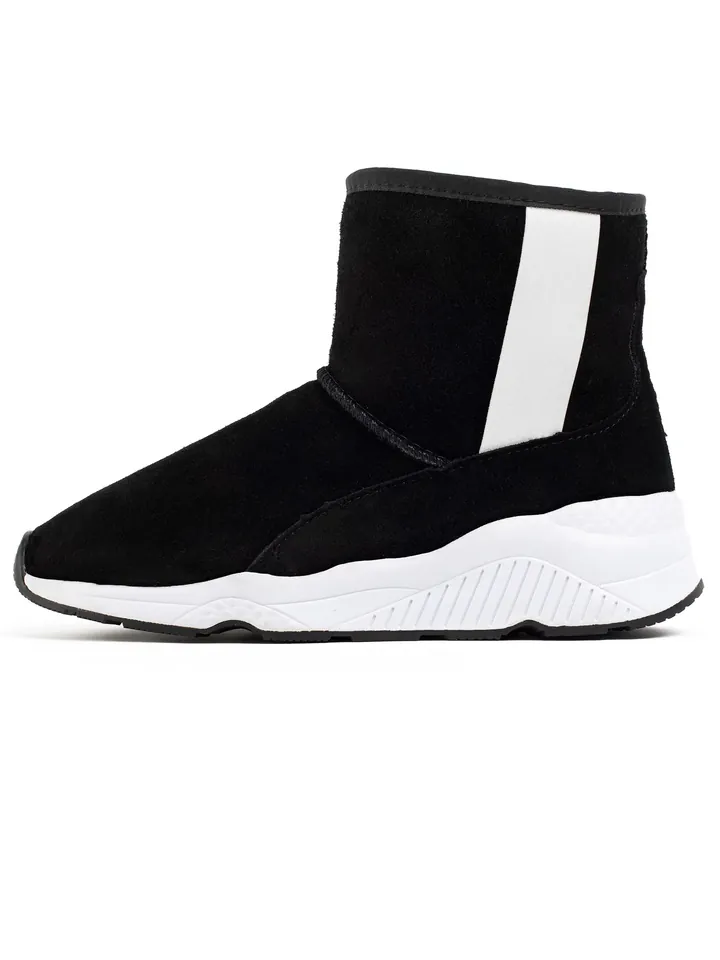 Gooce Botas de nieve 'Speedy' negro / blanco