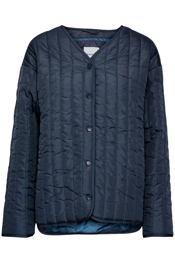 Oxmo Chaqueta de entretiempo 'Saggy' azul