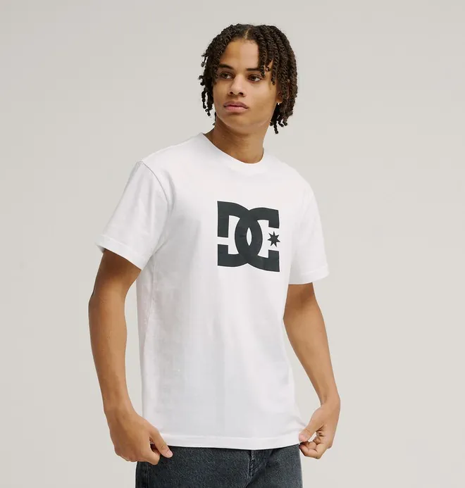 DC Star - Camiseta de manga corta Blanco hombre
