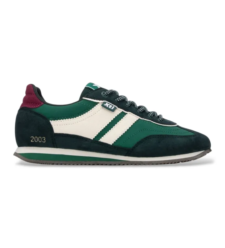 Xti para mujer. 14611801-VERDE Zapatillas 146118 verde (36), Tela, Plano, Cordones, Casual