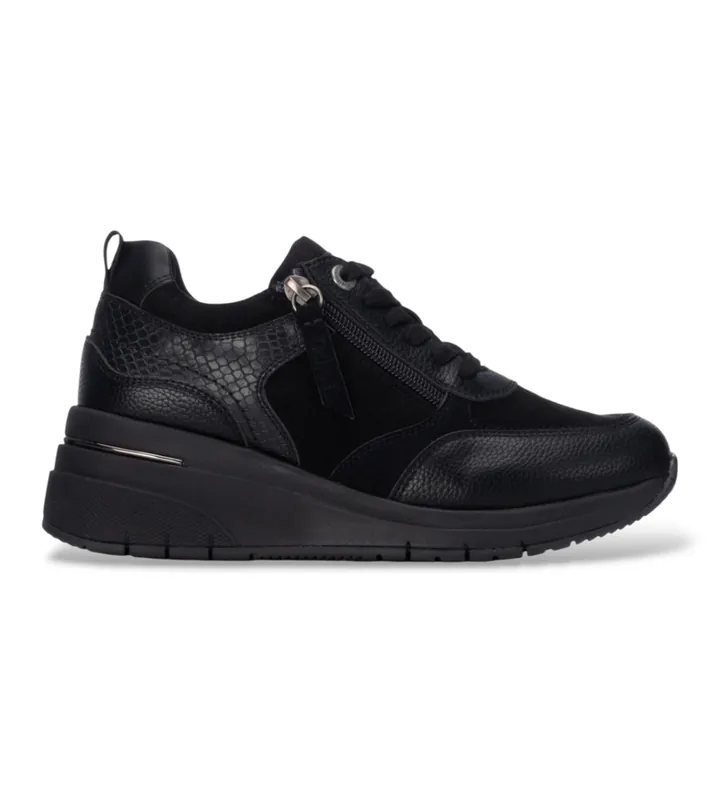 Refresh para mujer. 17617704-NEGRO Zapatillas 176177 negro (36), 5 a 8cm, Cremallera, Casual