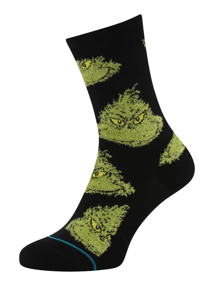 Stance Calcetines 'Mean One'  amarillo / verde neón / negro